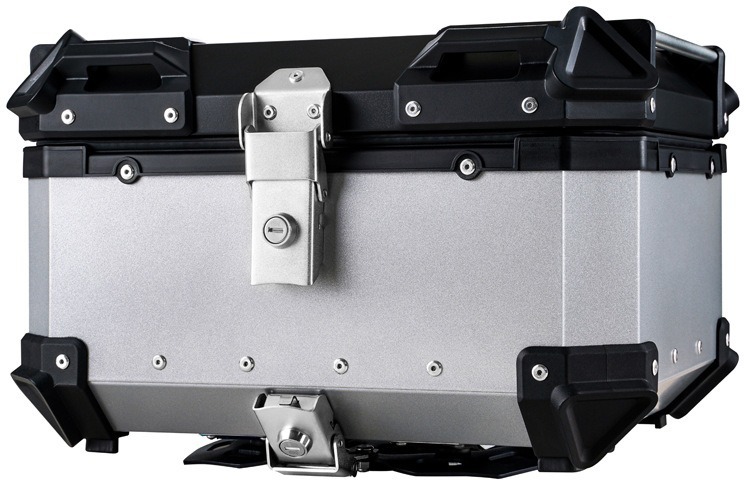 25/32/36/45/55/65/80/100 Liter All-Aluminum Alloy Tail Box with Quick Release, Lock, and Waterproof Features for Motorcycles