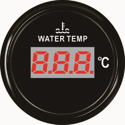 automobile instrument Gauge for Yachts, Speedboats, Cars - black-border-black-bottom