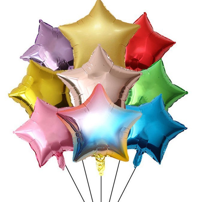 5-inch 18-inch five-pointed star love aluminum film balloon birthday…