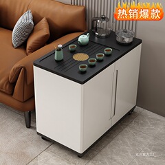 移動茶のテーブルのサイドキャビネット家庭用ベランダの小さい茶台の小型の茶車の客間のソファーのサイドのお茶のいくつかの軽い豪華なお茶のキャビネット
