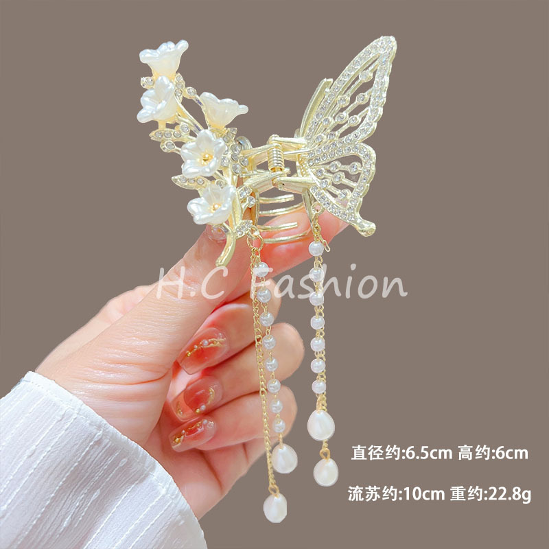 L60 짧은 체인 비즈 플라워