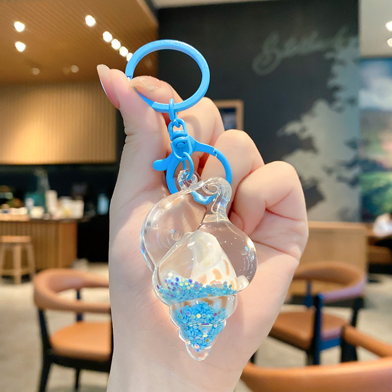 Cartoon Dream Bear Girl Keychain leche rosa muñeca adorable bolso de pareja colgante pequeño regalo al por mayor