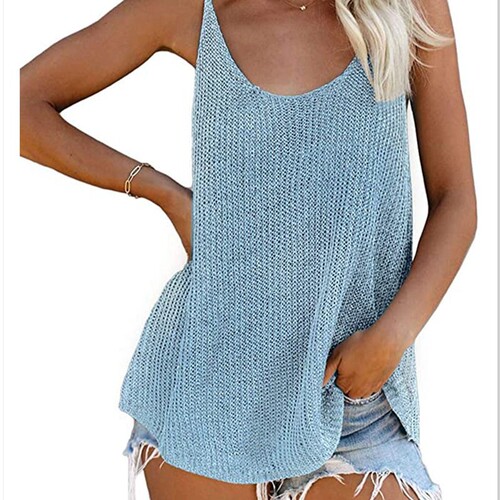 2025 Summer eBay Amazon Wish V-neck Loose Fit Women's Knit Sweater