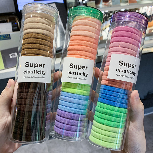 Elastic harmless hair rope