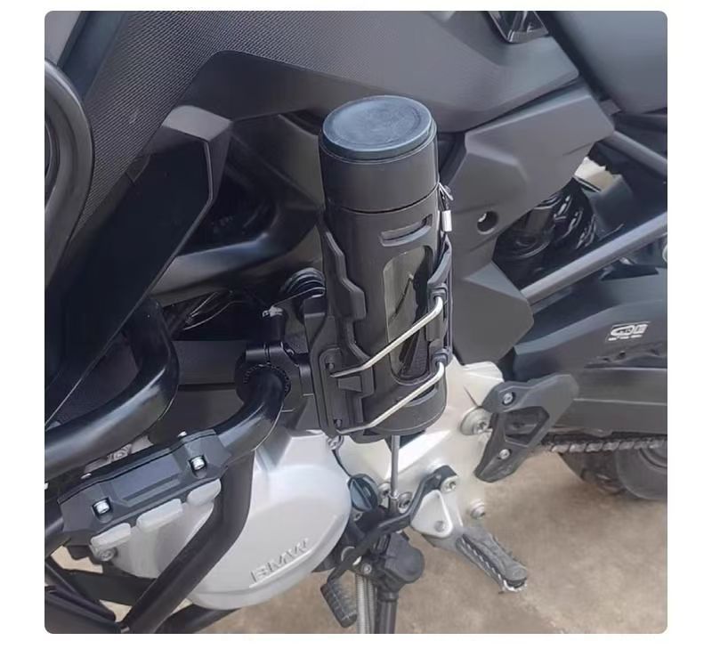 Motorcycle Punch-Free Adaptive Water Cup Holder Mountain Bike Accessories Bicycle Universal Hanging Bicycle Water Bottle Holder