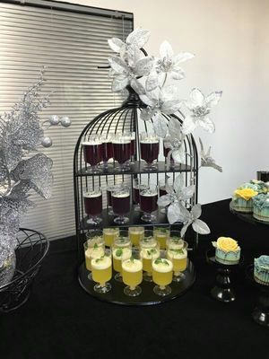 Decoración de mesa de postre comida fría descanso de té decoración de la Mesa bandeja de la Mesa soporte de exhibición jaula de pájaros de hierro té de la tarde Merienda soporte de la torta image 14