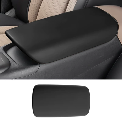 Byd Dolphin 25 Intelligent Driving Armrest box pad - dolphin-intelligent-driving-dark-night-black-buckle-upgraded-armrest-box-cover