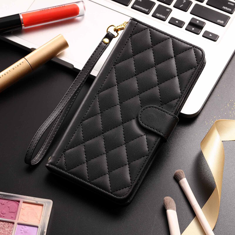 For Google 8A Flip Cover 7A Plaid Lanyard Mobile Phone Case Pixel9Pro XL Crossbody Wallet Card Protection Cover For Google 8A Flip Cover 7A Plaid Lanyard Mobile Phone Case Pixel9Pro XL Crossbody Wallet Card Protection Cover