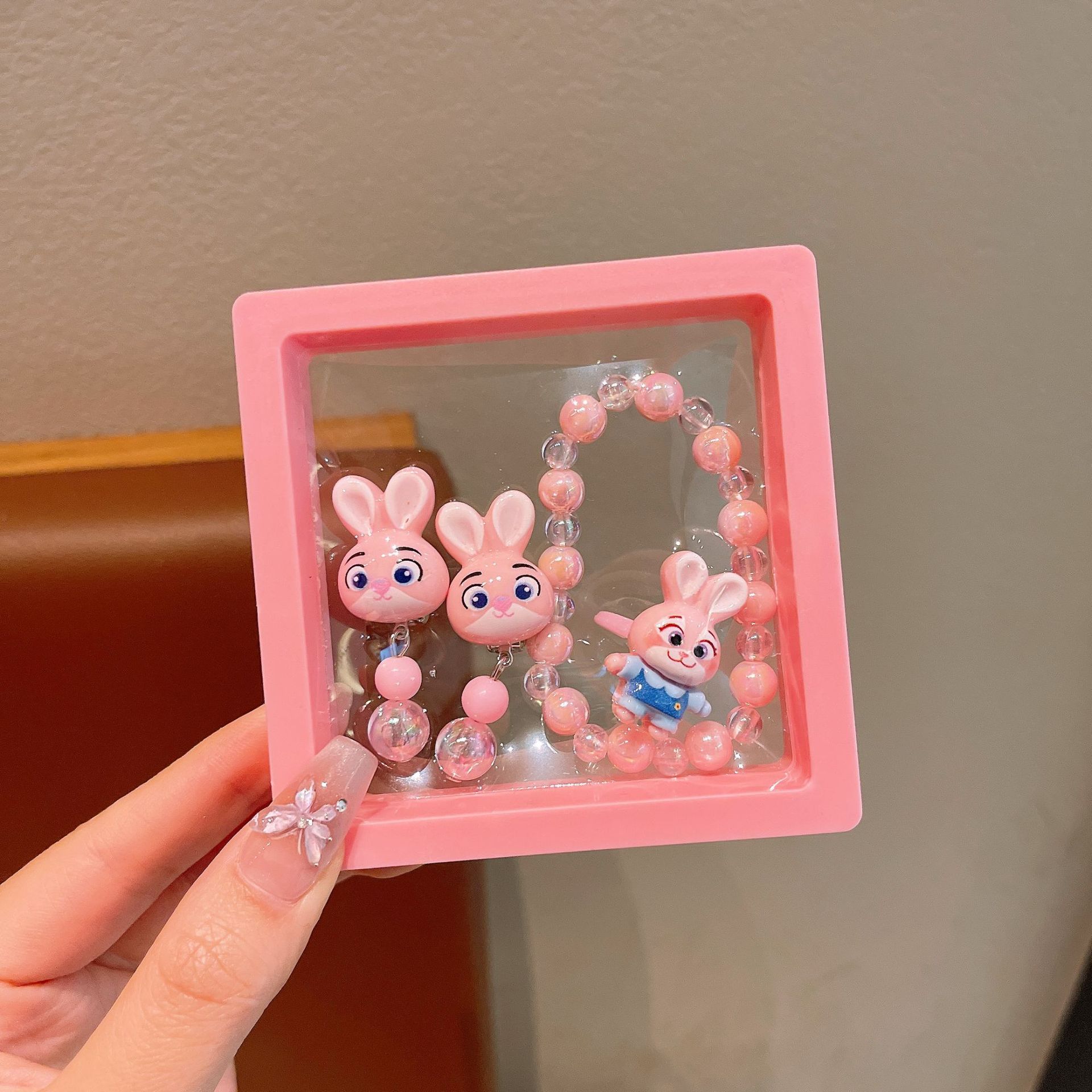 Niña Sanrio collar pulsera caja de regalo princesa pulsera caja de joyas de cumpleaños para niñas 1 de junio Día de los niños