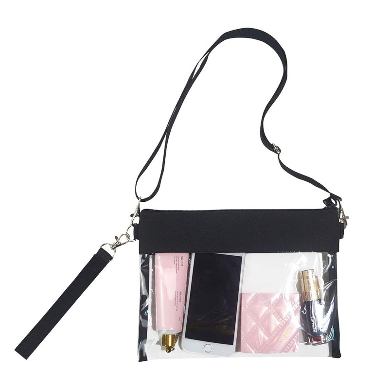 Amazon's Best Selling Transparent Pvc Crossbody Cosmetic Bag Stadium Review-Free Large-Capacity Coin Purse Waterproof Cosmetics Bag Amazon's Best Selling Transparent Pvc Crossbody Cosmetic Bag Stadium Review-Free Large-Capacity Coin Purse Waterproof Cosmetics Bag