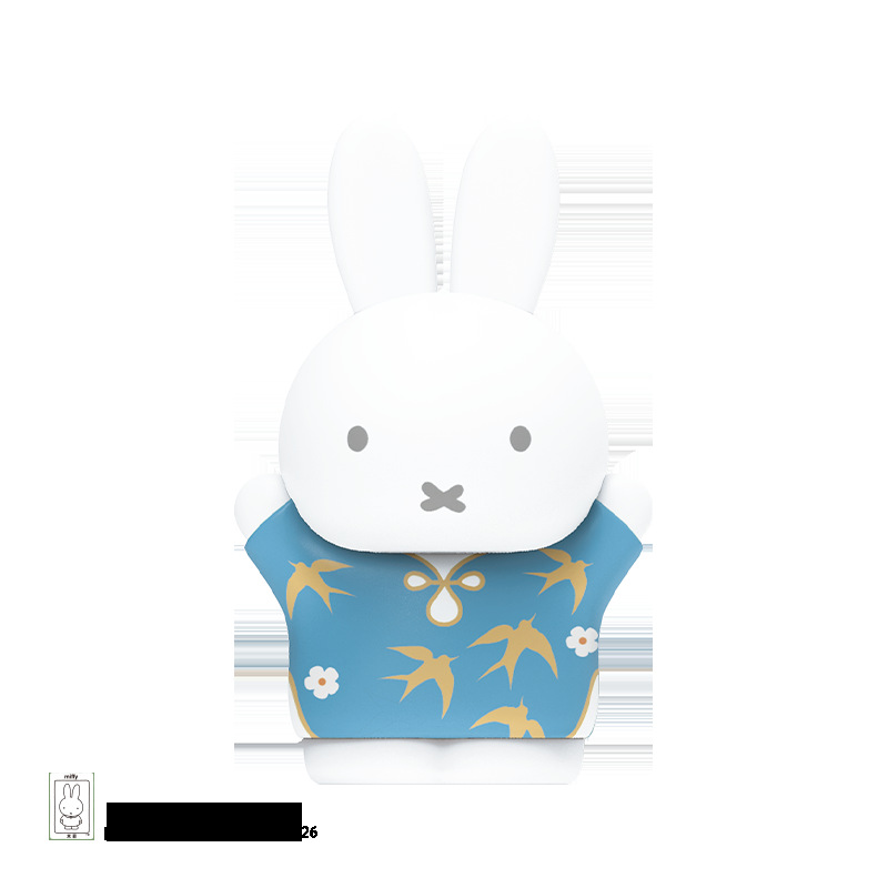 정품 초콜릿 곰 Miffy 미피 토끼 고풍 시리즈 맹립 블라인드 박스 피규어 붐