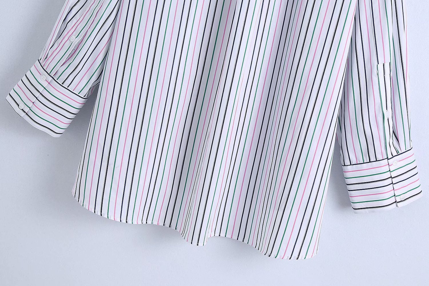 fashion striped loose casual shirt  NSAM43288
