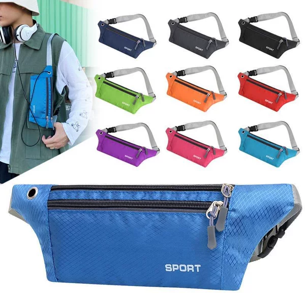 Men's Waist Bag Wholesale Large Capacity Single Shoulder Crossbody Chest Bag Outdoor Sports Mobile Phone Bag Construction Site Work Stall E18