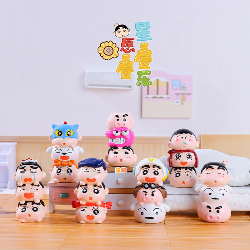 かわいいアニメ周辺機器、学校に行きたくない小さな願い、ブラインドボックスデスクトップ装飾品、子供向けホリデーギフト卸売|undefined