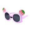 Children's fruit cute sunglasses, silica gel glasses, sun protection cream, 2022 collection, UF-protection