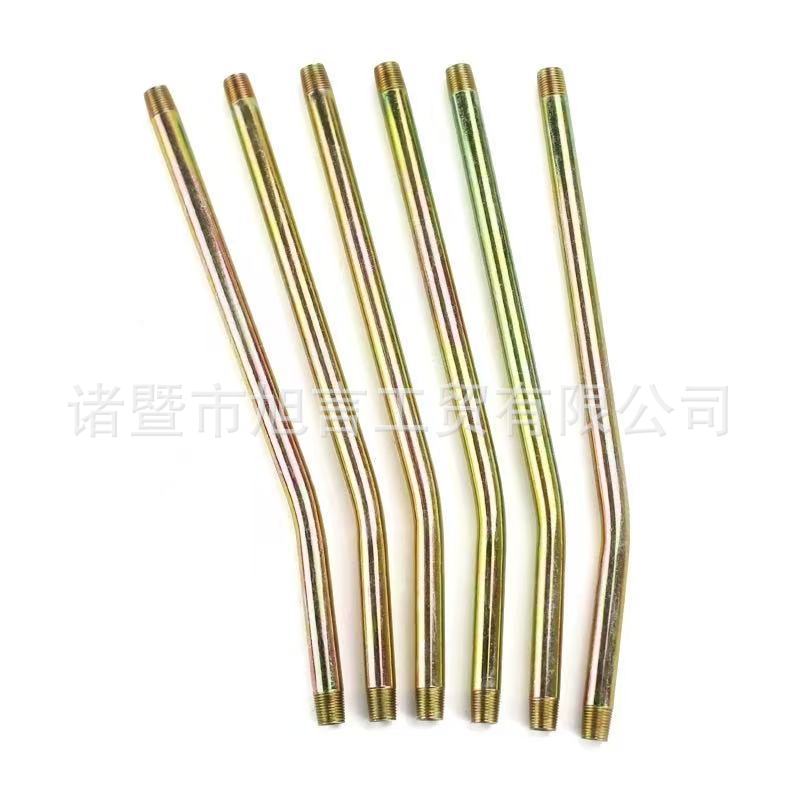 黄油枪管加长硬管铁杆注浆铁管加厚出油铁管出 注油枪管工具配件