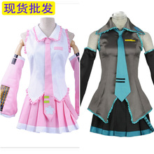 櫻初音未來cos服 初音未來常服c服套裝cosplay 女生制服表演服