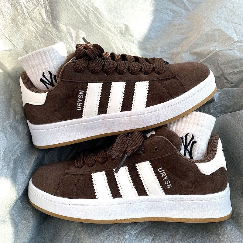 De Xun sneaker Men's and Women's Couple Casual Shoes 2025 New Spring Women's Shoes Hong Kong Style Retro Student Board Shoes National Tide