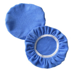 Microfiber car waxing cover coral velvet polishing cover waxing machine replacement cloth cover car wash beauty cleaning tools