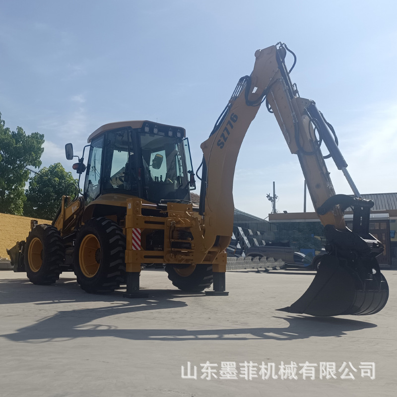 两头忙铲车挖机多功能前挖后装一机两用挖掘装载机两头忙 浙江供