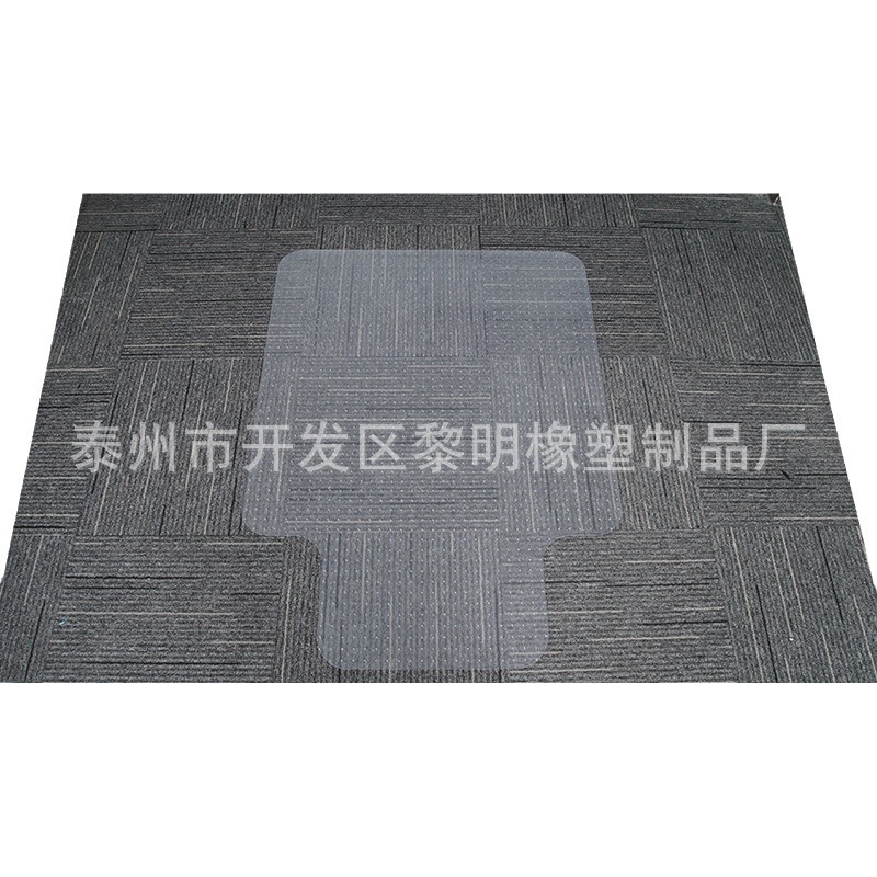 Exportación de Amazon PVC silla de plástico Mat polea silla Mat alfombra de protección del piso fábrica al por mayor suministro