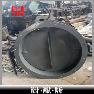 圆形除尘管道通风阀 圆形管道风门 手动蝶阀
