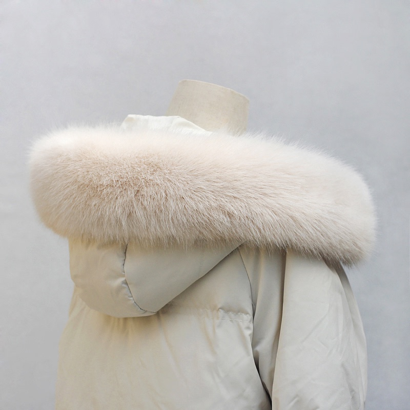 Autumn and Winter Fur Collar Sold Separately, Unisex Faux Fur Fox Fur Collar for Coats, down Jackets, Parkas, and Hood Strips Autumn and Winter Fur Collar Sold Separately, Unisex Faux Fur Fox Fur Collar for Coats, down Jackets, Parkas, and Hood Strips