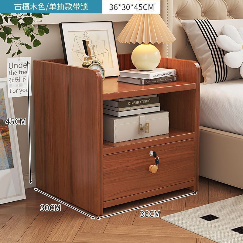 【확대 및 확대 # 잠금장치가 있는 싱글 드로우] 고대 백단향 36cm