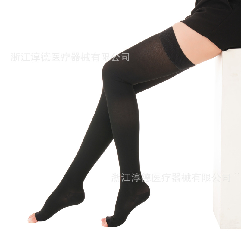 压力袜长筒一二级静用级弹力袜曲涨脉压缩袜医筋脉跨境小腿袜曲张|undefined