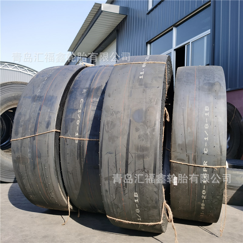 批发光面压路机轮胎11.00-20 1100-20胶轮压路机轮胎  河南轮胎