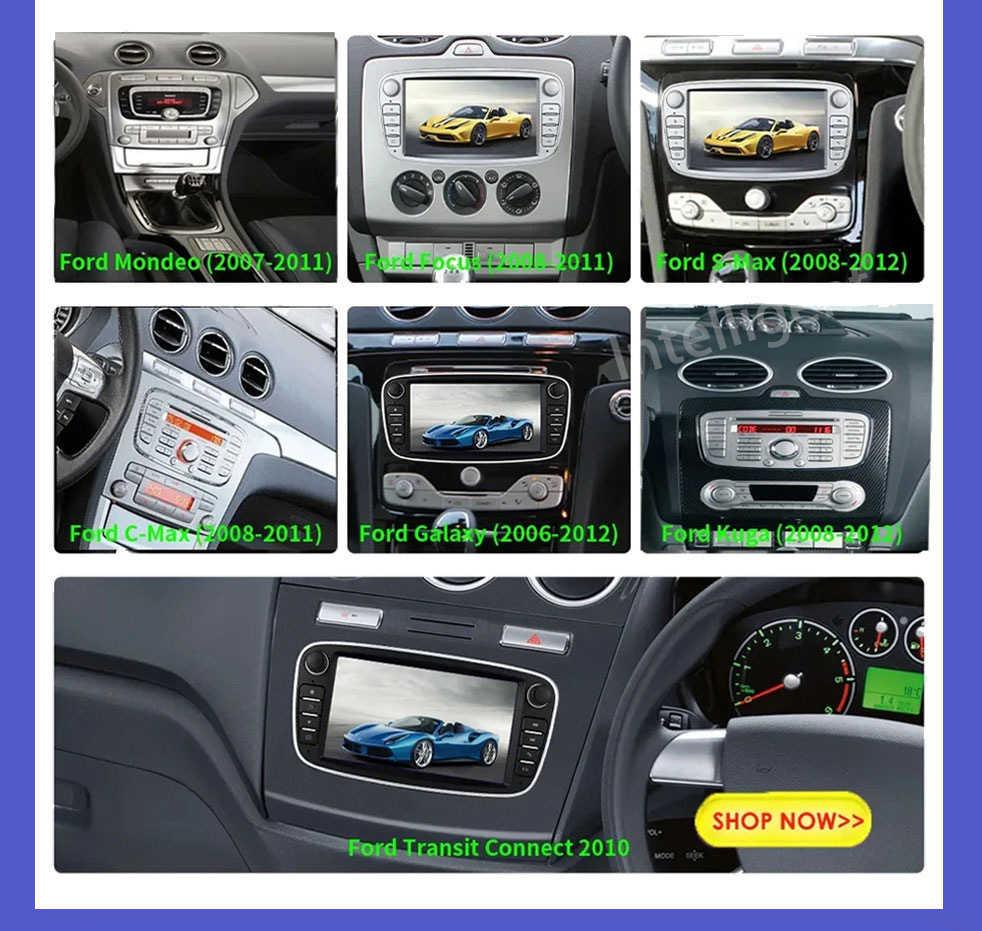 Suitable for 2005-2011 Ford Transit Car Android Gps Navigation Bluetooth Mp5 Player Carplay Navigation Device