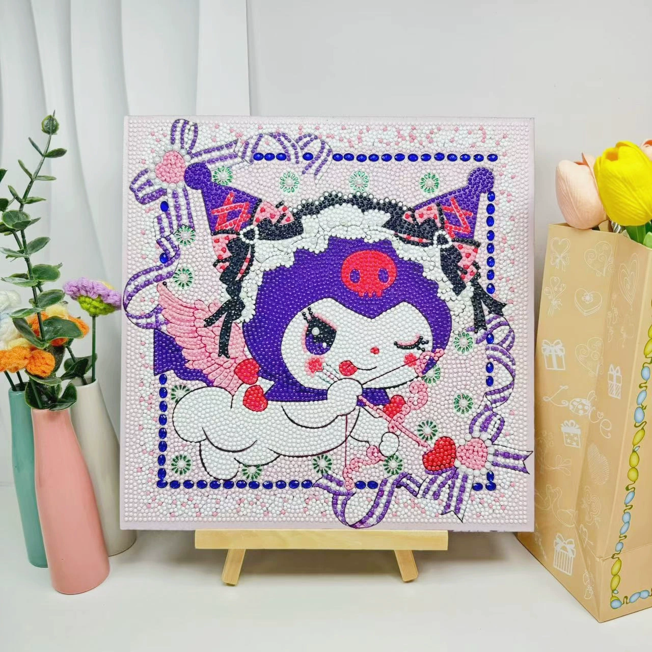 Бесплатная доставка/Новые 30*30 Алмазная живопись Diy Точечная алмазная живопись Детская ручная кладь Мозаика и Каменная живопись Спальня Декор Картина Оптовая