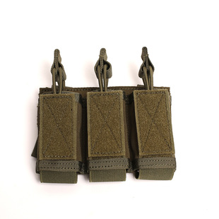 Amazon's Best-Selling M4 Ak Magazine Bag 1000D Nylon Accessory Bag Outdoor Tactical Vest Triple Magazine Bag