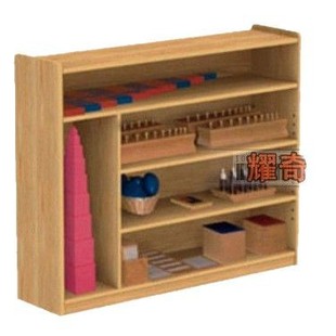 Montessori Teaching Aids CaBinet Type B. Children's Toy CaBinet. Kindergarten Family Early Education. Teaching Aid CaBinet. Toy Rack