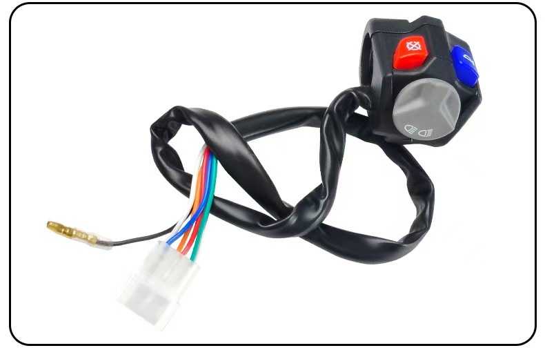 Off-Road Motorcycle Modification Parts Original Switch Suitable for Ktm High/Low Beam Switch Ignition and Shutdown Button