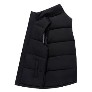Cotton Vest Men's Winter Men's New Cotton Waistcoat Vest Vest Thickened Jacket Work Clothes Class Clothes Print Print