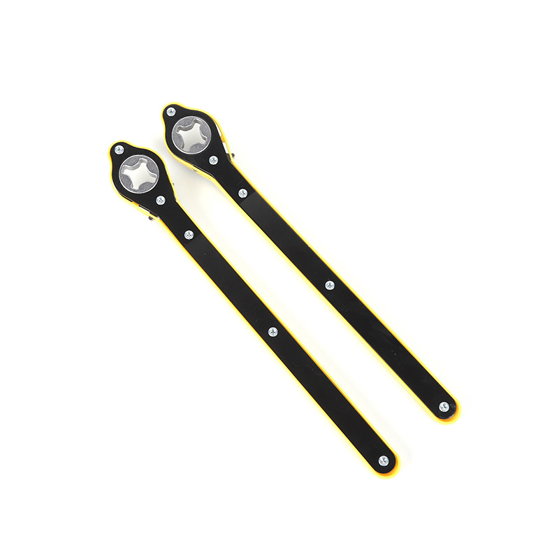 Venta directa de fábrica de gatos de manivela para automóviles, llaves de trinquete que ahorran fuerza, llaves que ahorran fuerza, balancín de manivela, neumáticos de corte y descarga