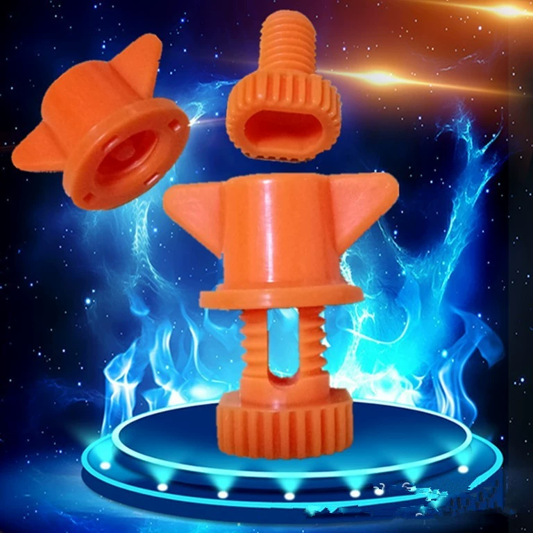 Пластиковый винт вентиляция окно винт гайка куриная клетка фиксированной курица оборудование замок веревка винт Pigeon House