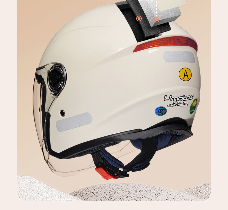 Electric Motorcycle Helmet, Universal, All Seasons