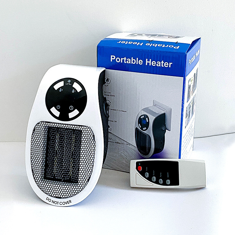 Cross-border handy heater mini heater household small hot air fan office multi-function heater Cross-border handy heater mini heater household small hot air fan office multi-function heater