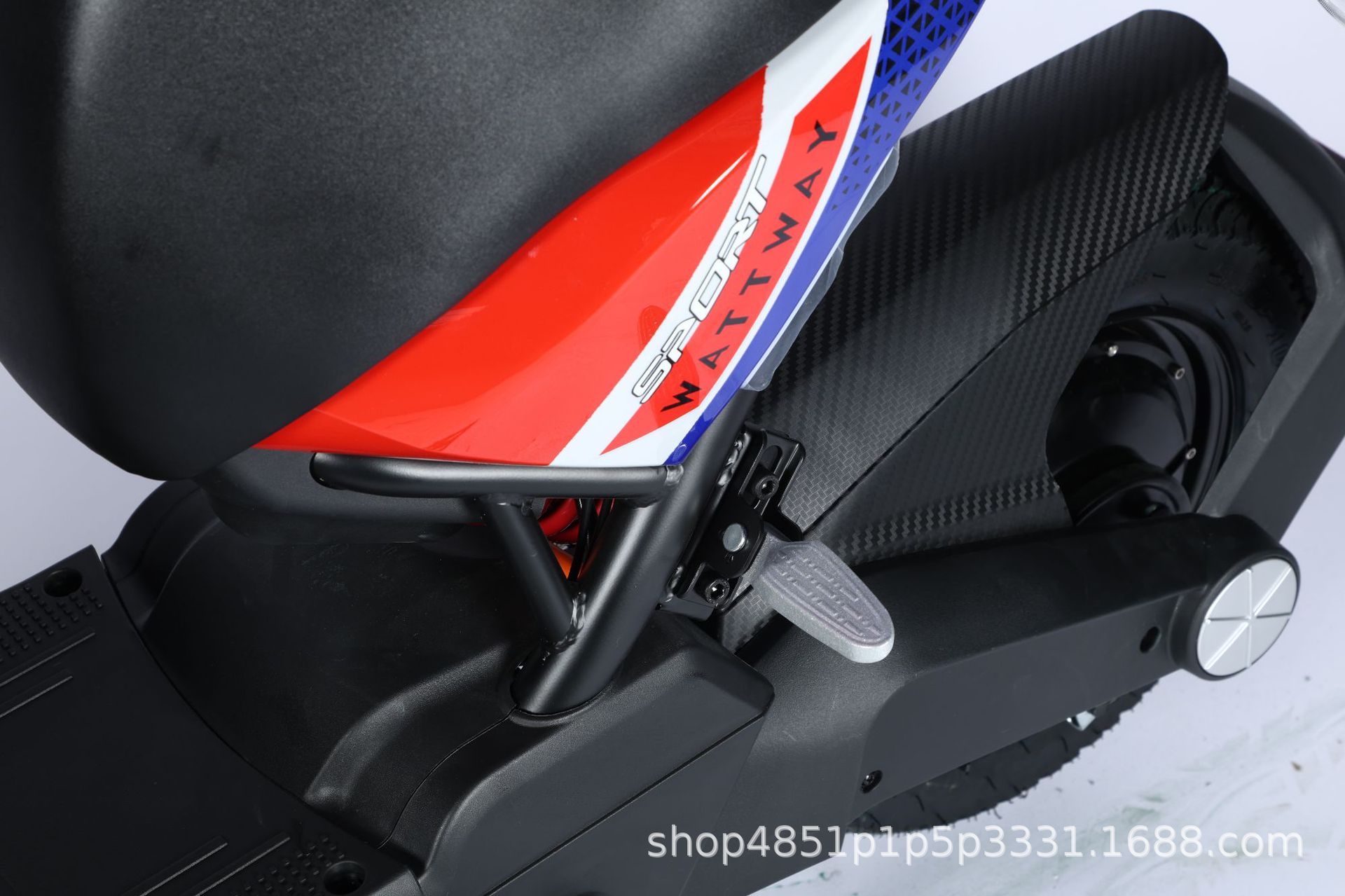 New Foreign Trade Model: Wolf Warrior Electric Motorcycle, Adult Two-Seater Electric Scooter, Exclusively for Export, Factory Wholesale
