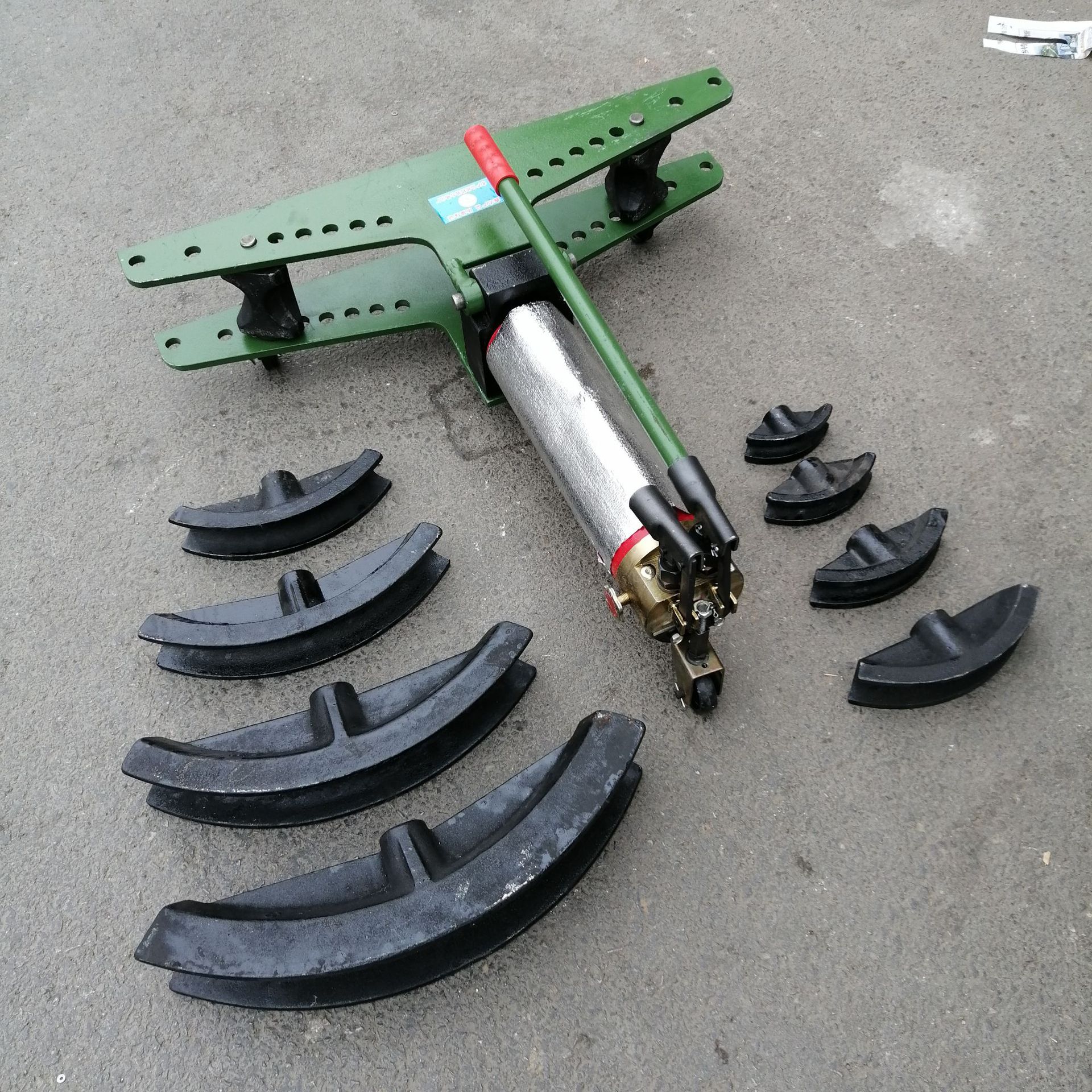 SWG1寸2寸手动液压弯管机镀锌管铁管钢管无缝管工具电动弯管器