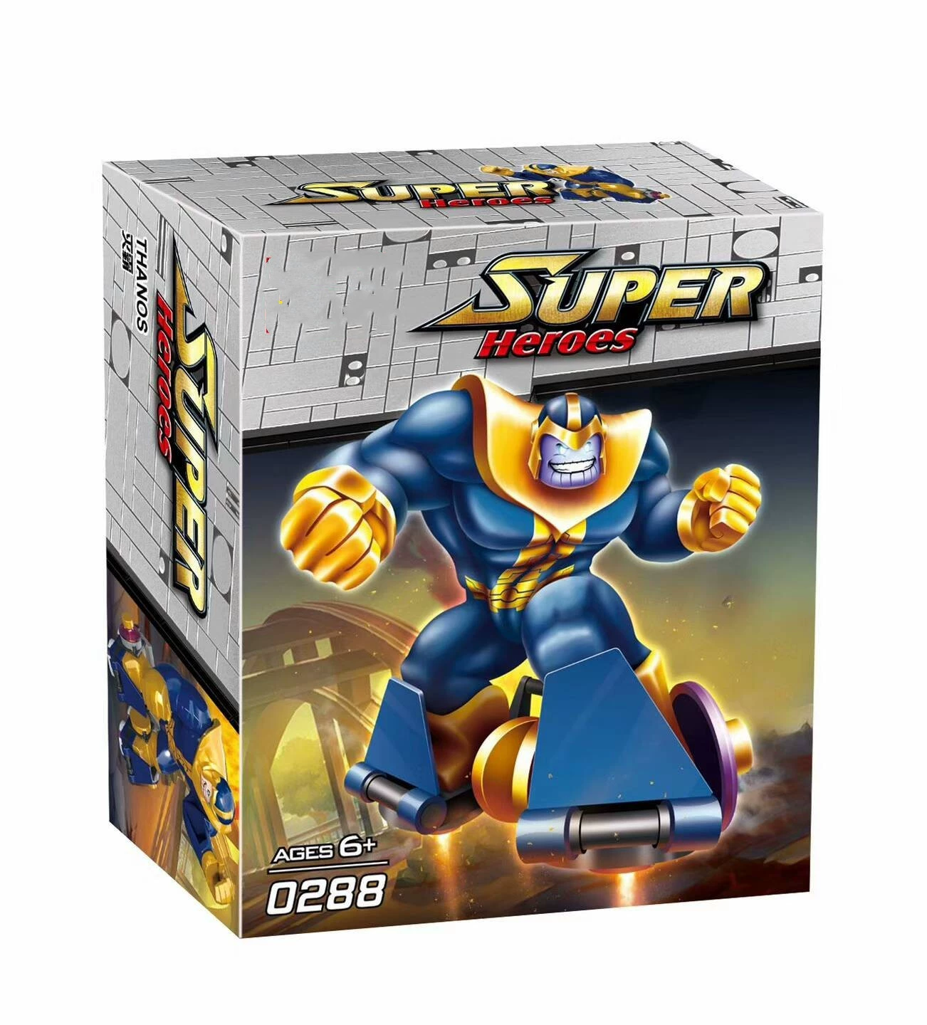 Конструктор DC Marvel, минифигурки, игрушка, от 6 лет, 0,15 кг