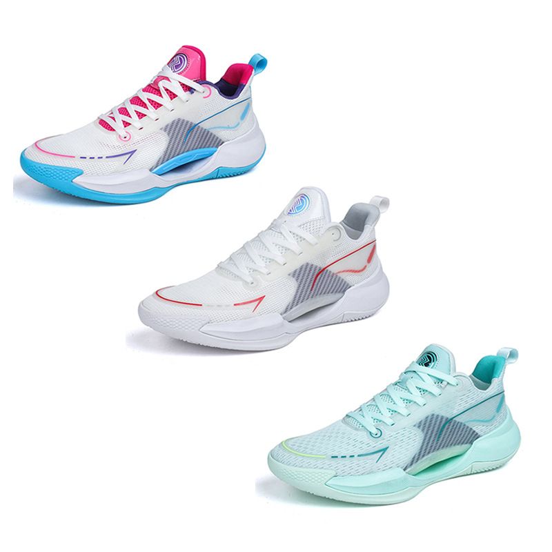 Mesh breathable basketball ultra light shock-absorbing sneakers