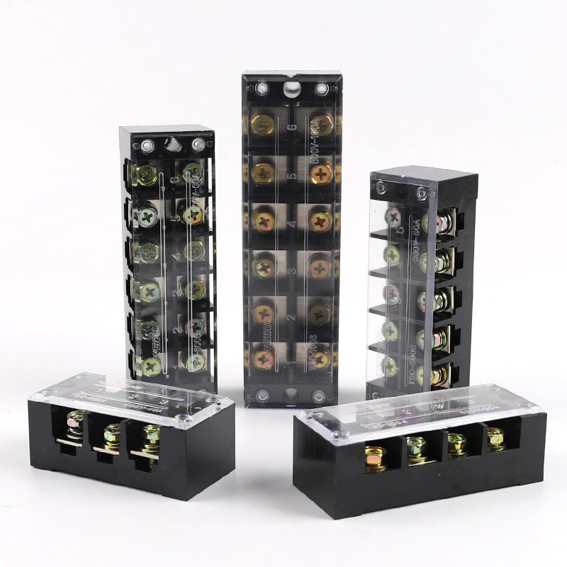 Большая текущая монтажная клемма TBC6003 TB60A/3/5/6/12P ряд проводки TB100A/4P -bit колонка проводки