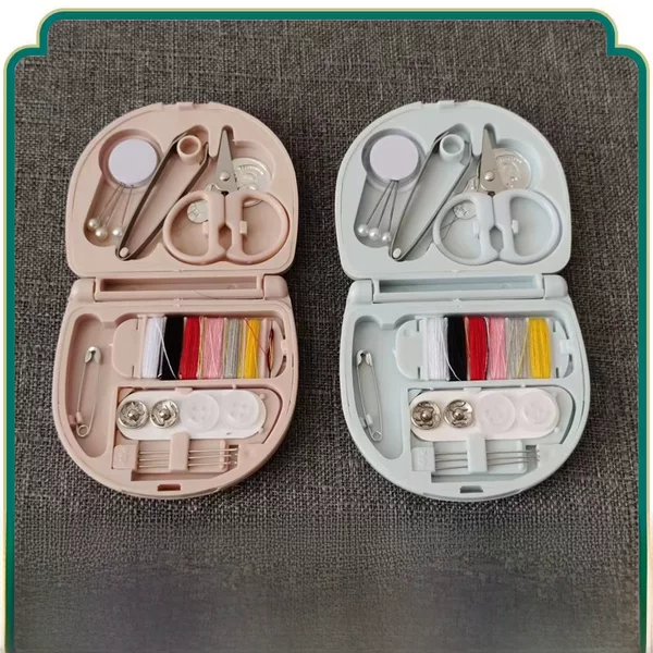 Factory direct mini sewing box creative out dormitory Home portable sewing kit sewing tools combination set
