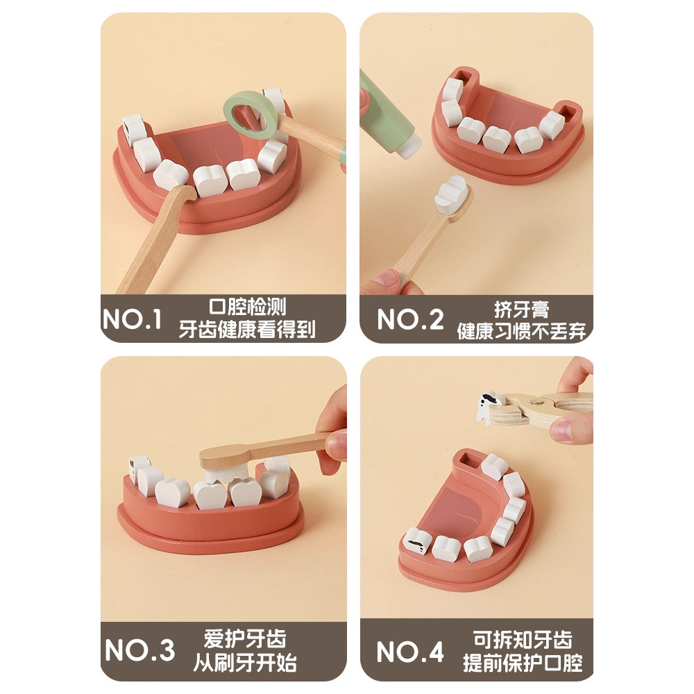 Juguetes médicos infantiles grandes juegos de acertijos de madera para niños y niñas, regalo de cumpleaños en stock