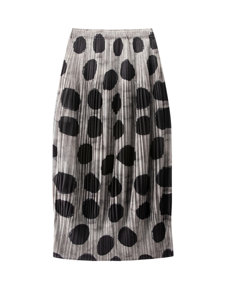 Small design retro pleated skirt