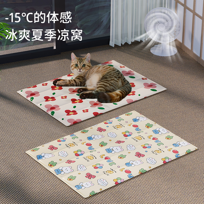 애완동물 아이스매트, 고양이와 강아지 매트, 사계절 만능 여름 수면매트, 고양이 개집, 개집 아이스매트, 여름 냉각