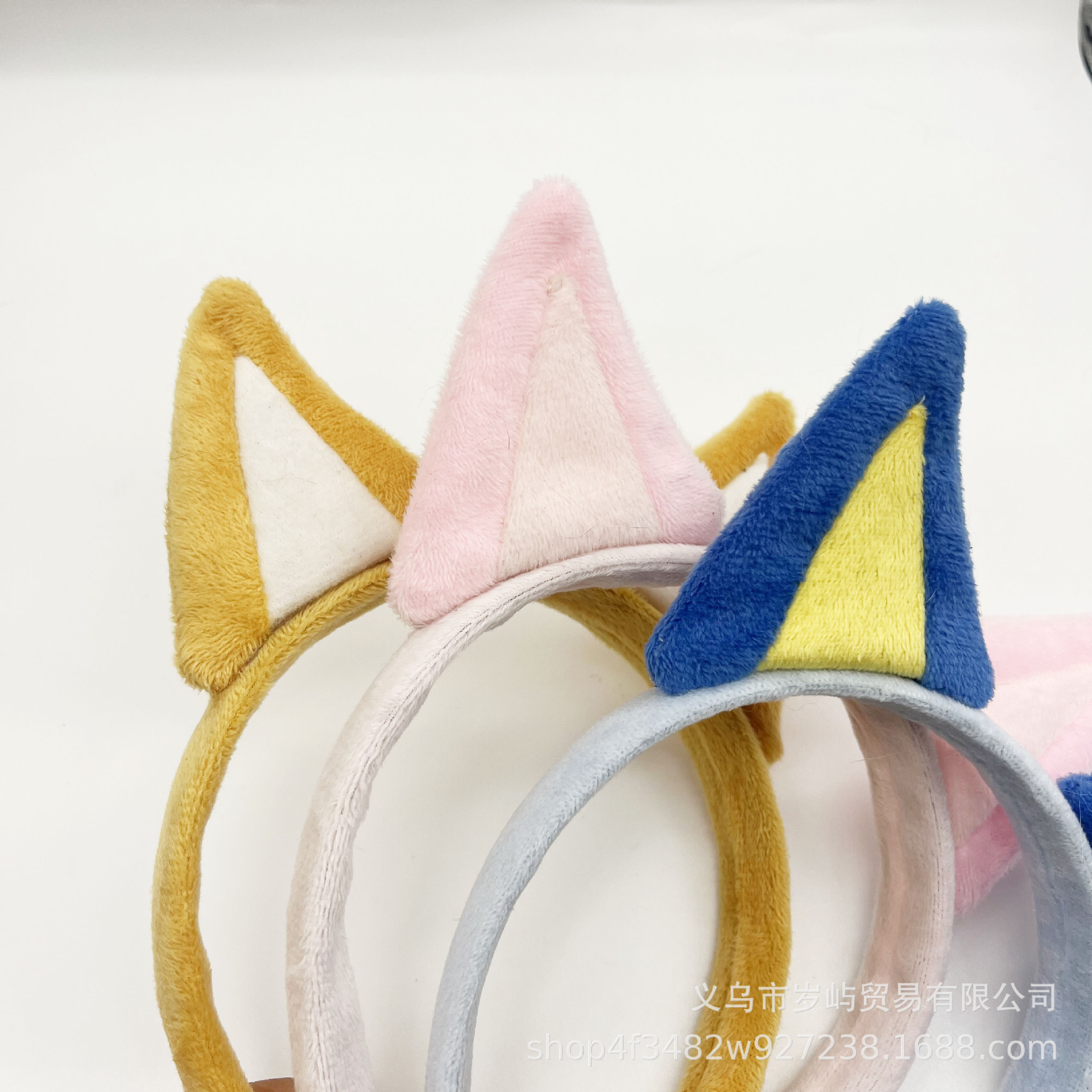 Transfronterizo 2023 nuevo Halloween animal Pastor perro oído diadema juego de rol fiesta de cumpleaños